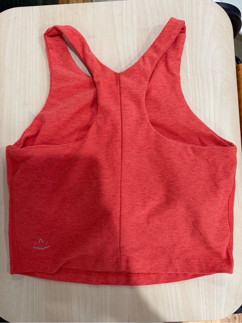 Beyond Yoga Red Racerback Crop top